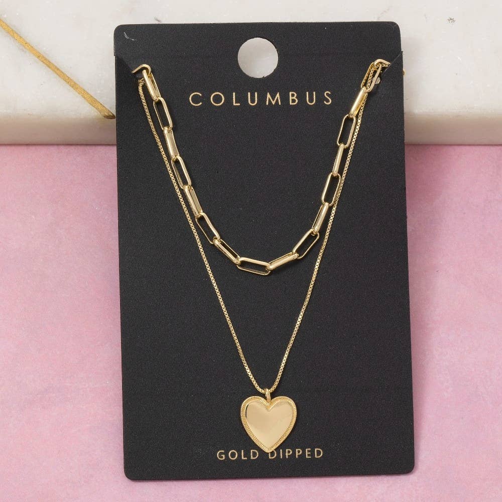 Heart Layered Necklace