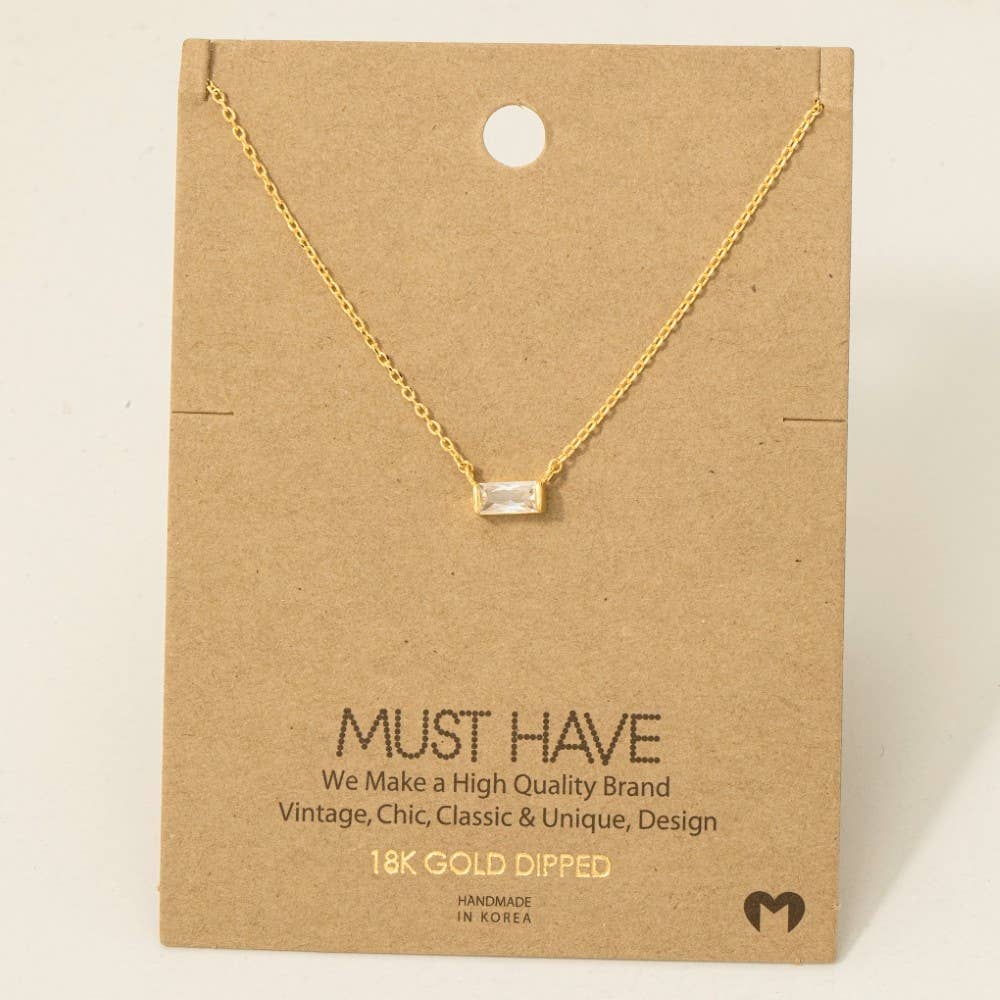Rhinestone Necklace