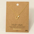 Horseshoe Necklace- Gold