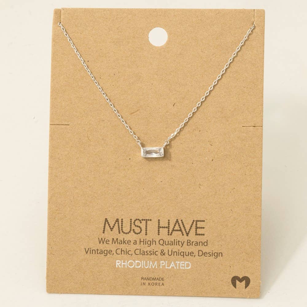 Rhinestone Necklace