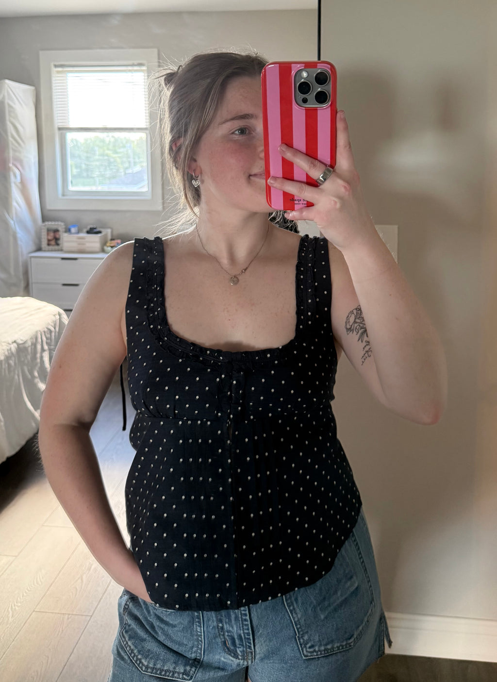 Navy Crush Top