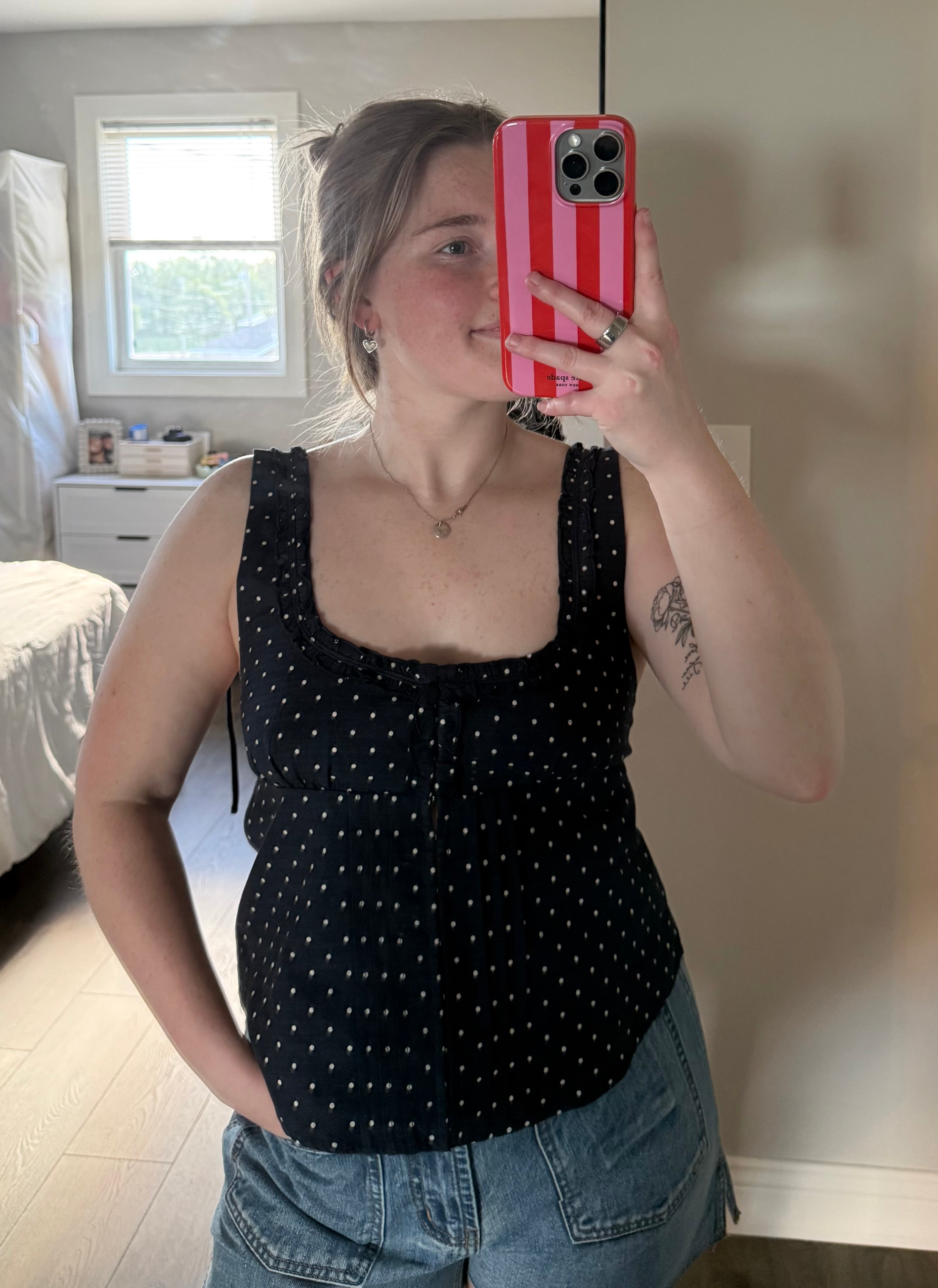 Navy Crush Top