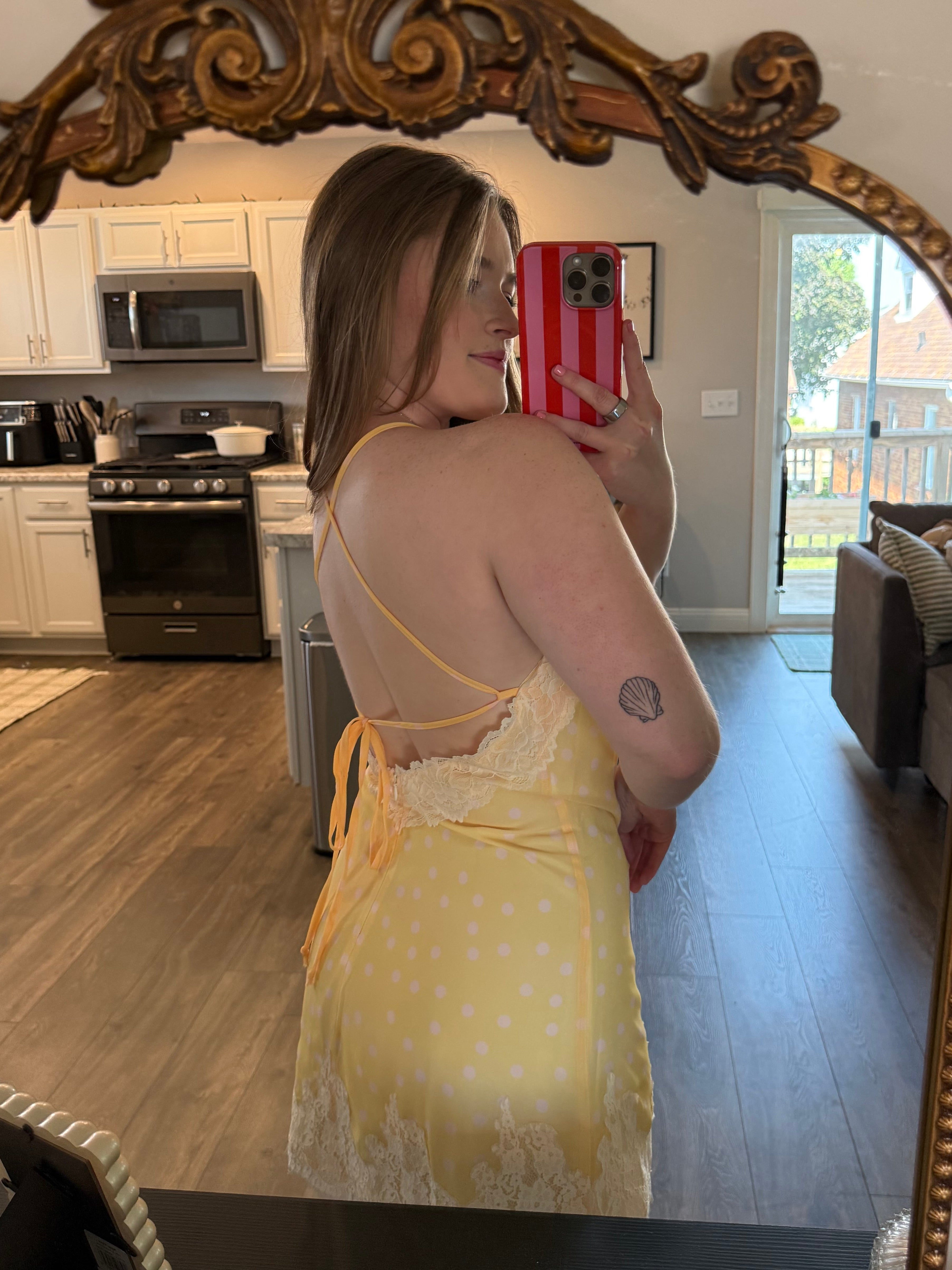 Itsy Bitsy Yellow Dress