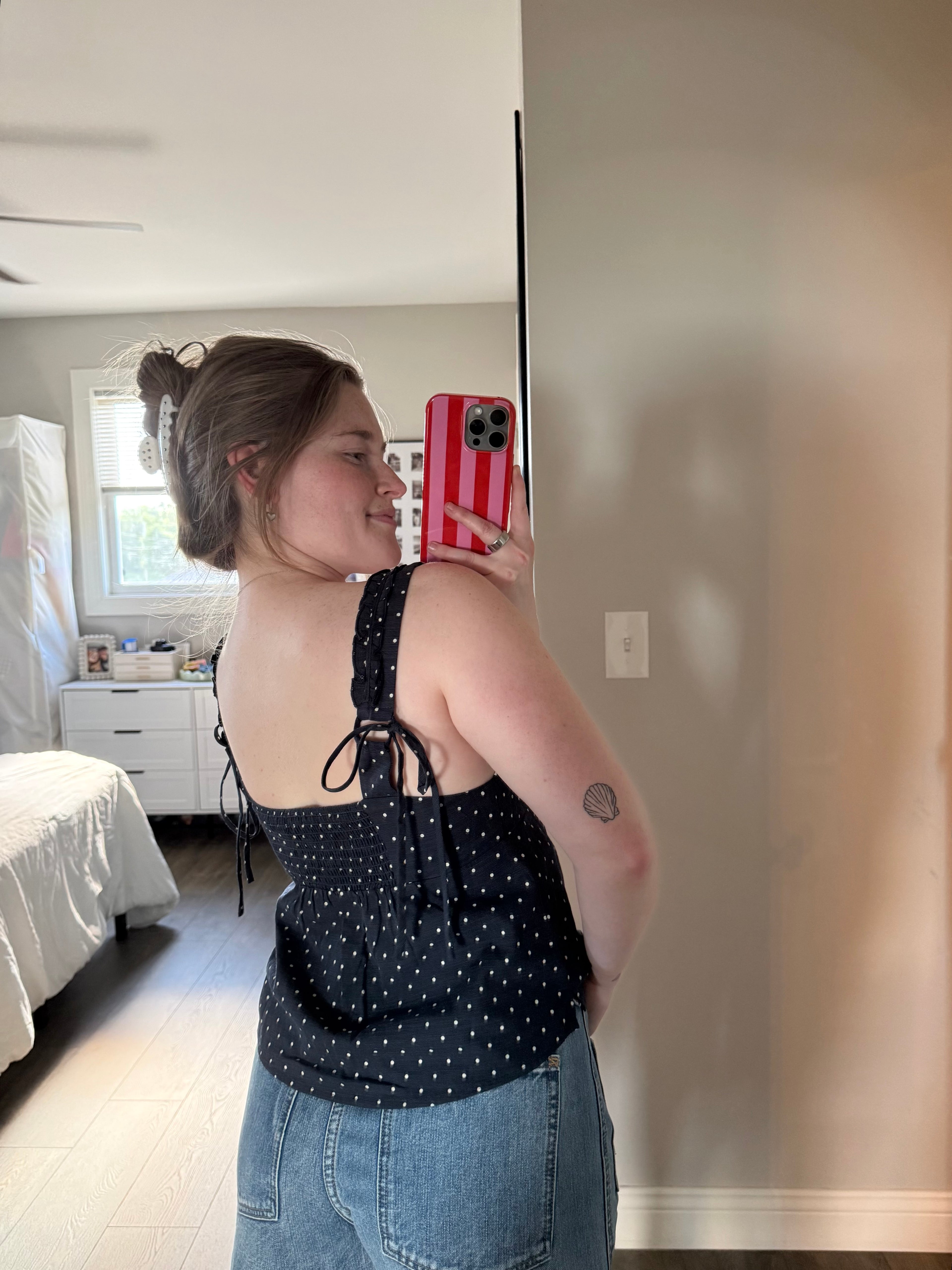 Navy Crush Top