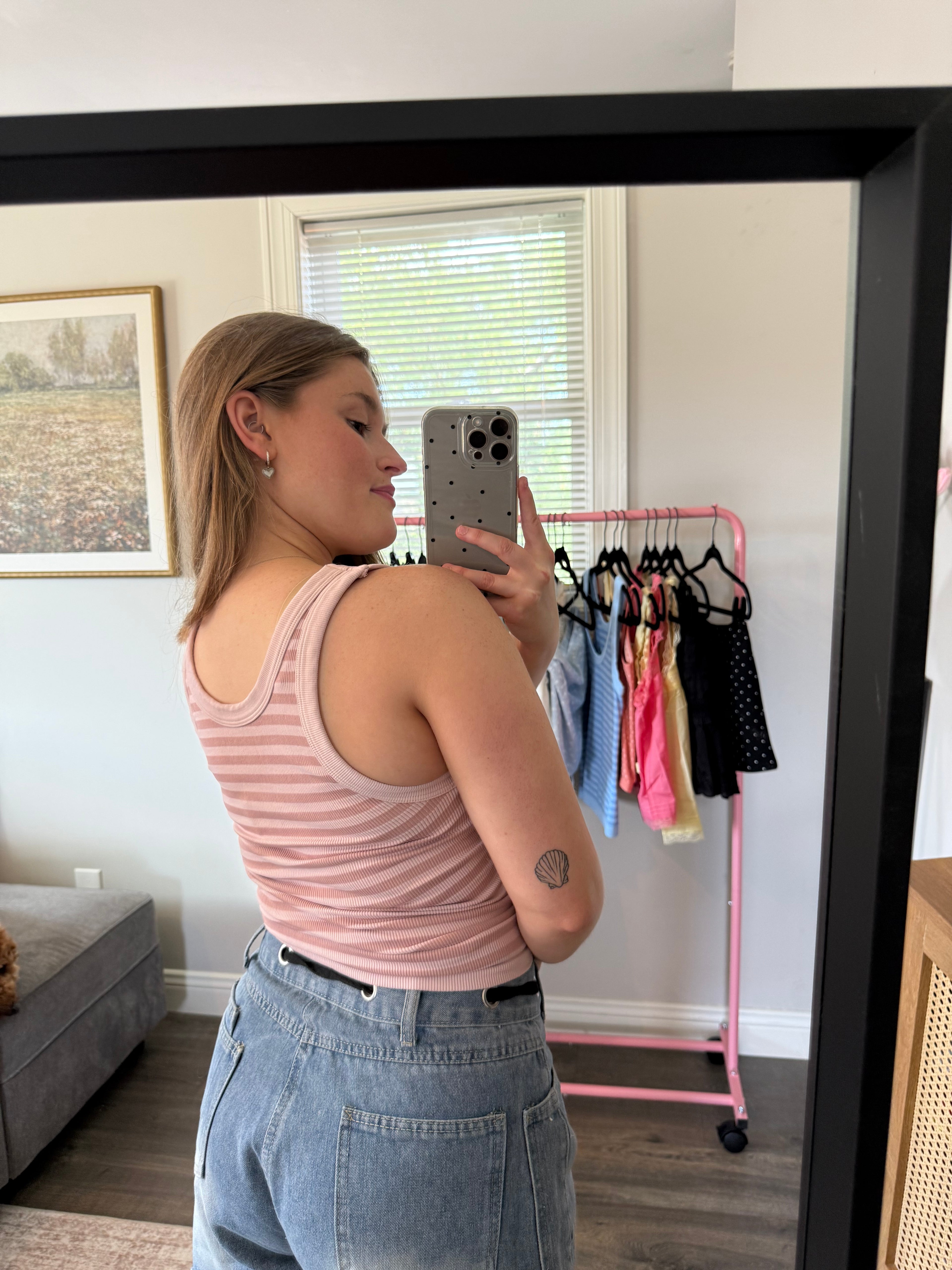 Twice as Nice Tank- Pink