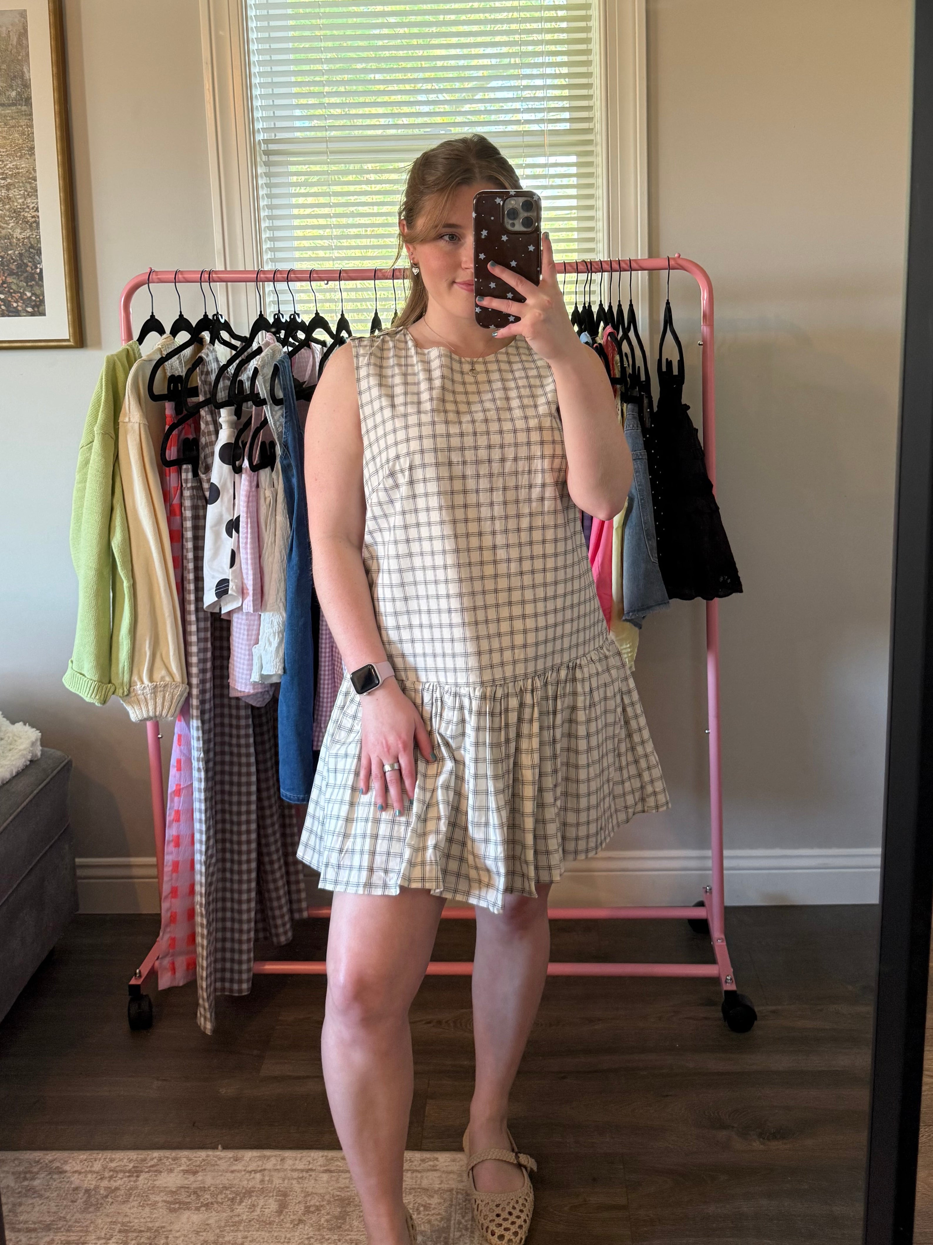 Sweet Plaid Dress