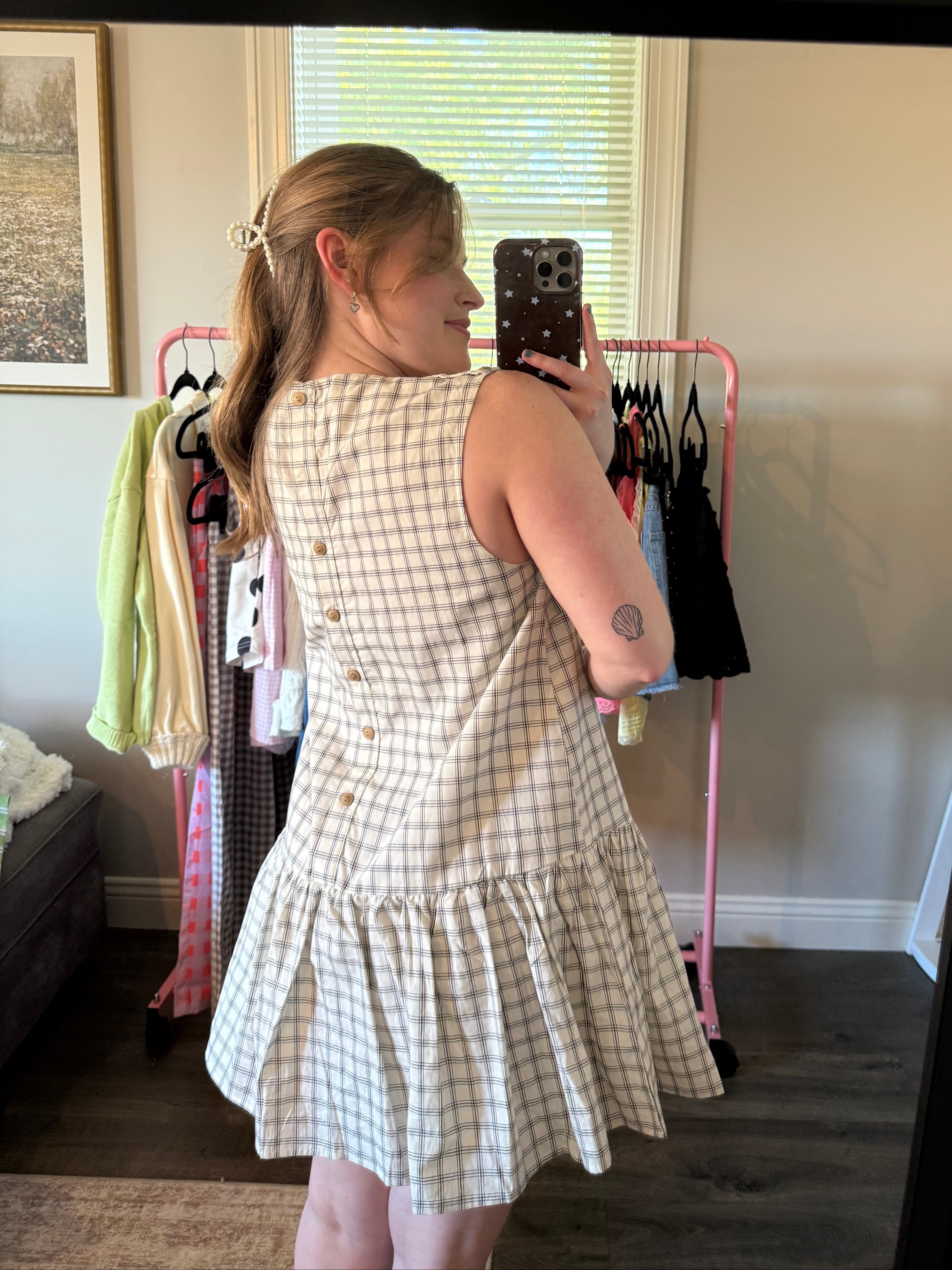 Sweet Plaid Dress