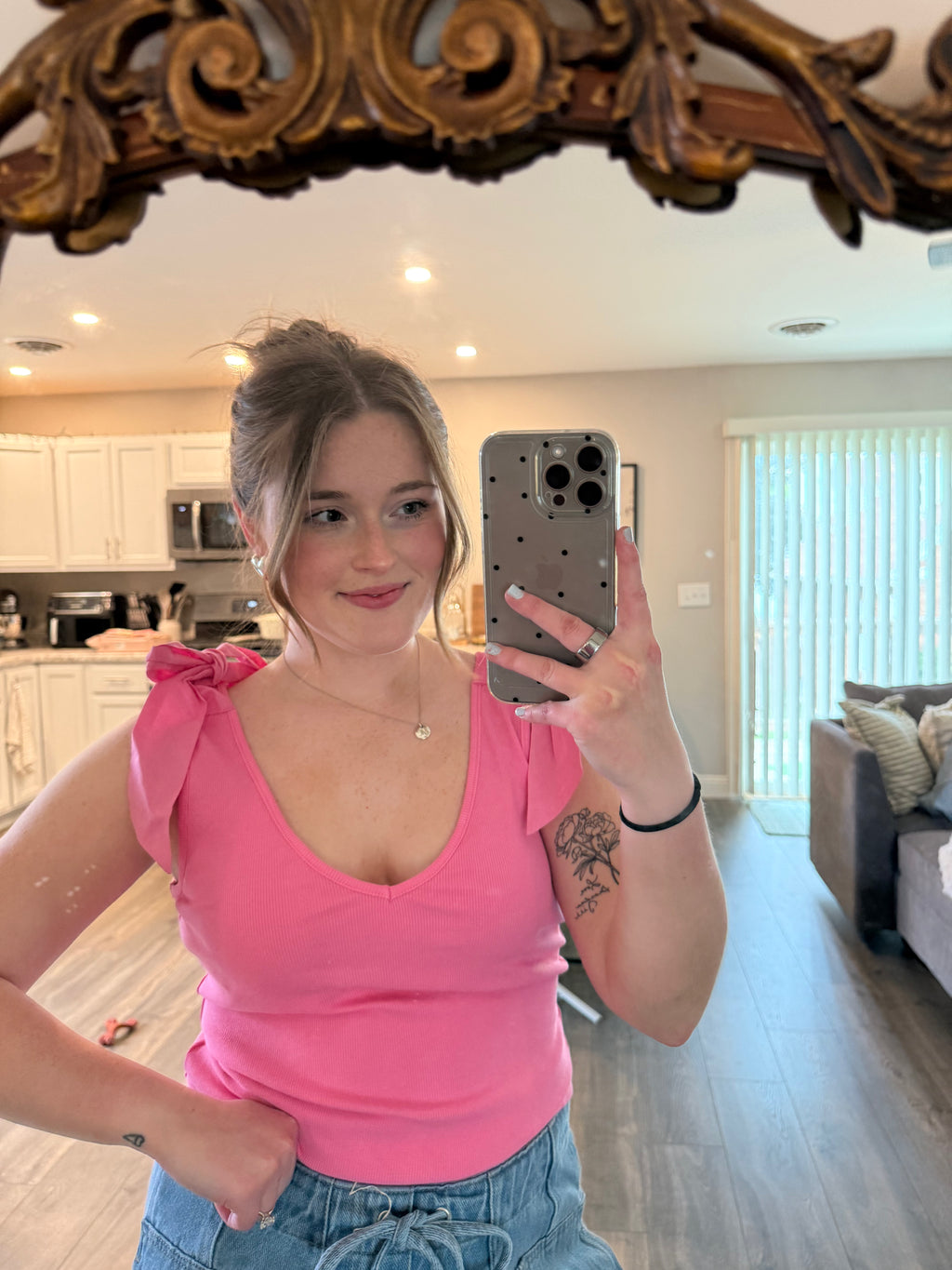 With a Bow on Top Tank