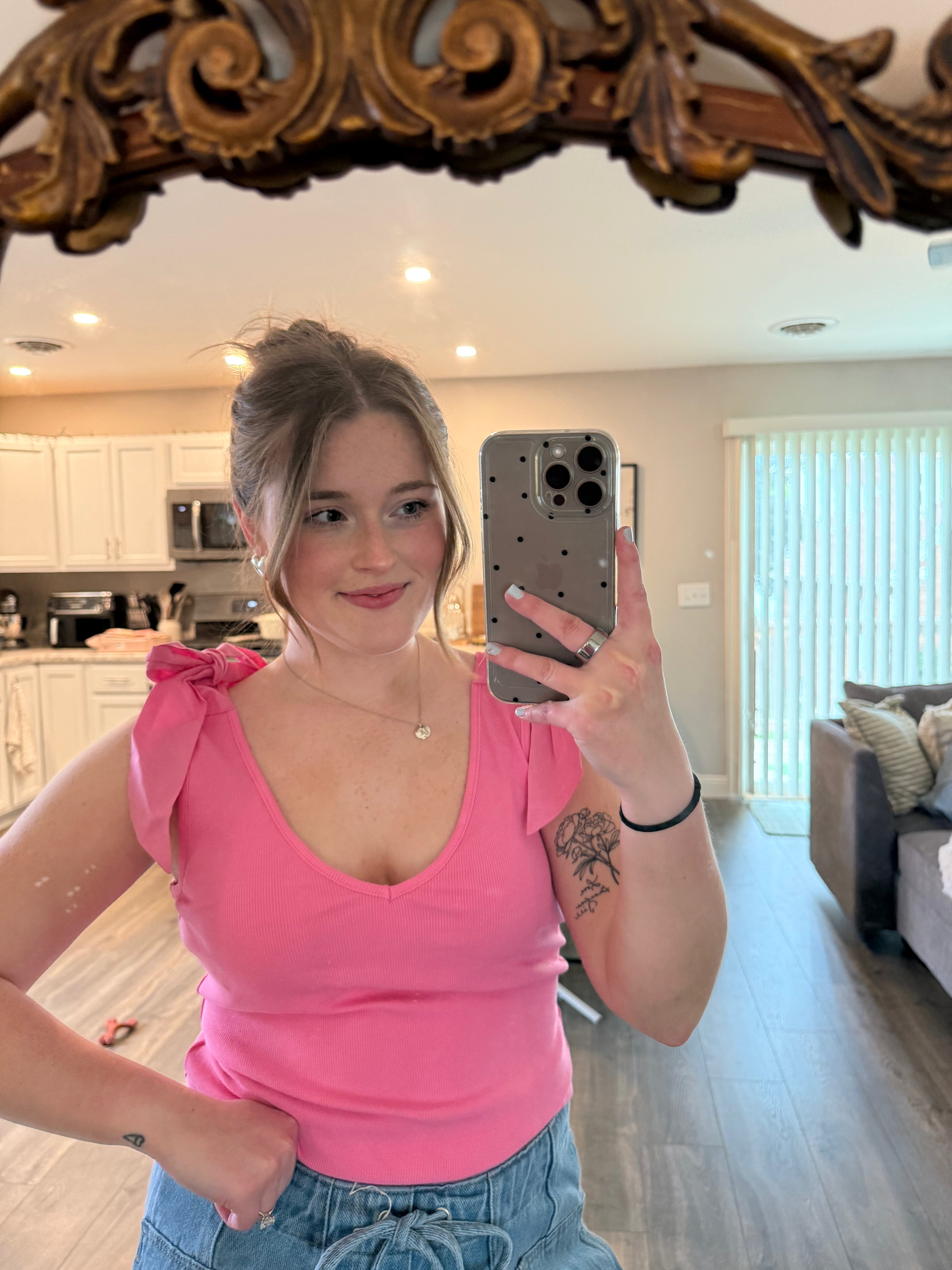 With a Bow on Top Tank