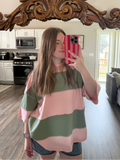 Peony Green Tee